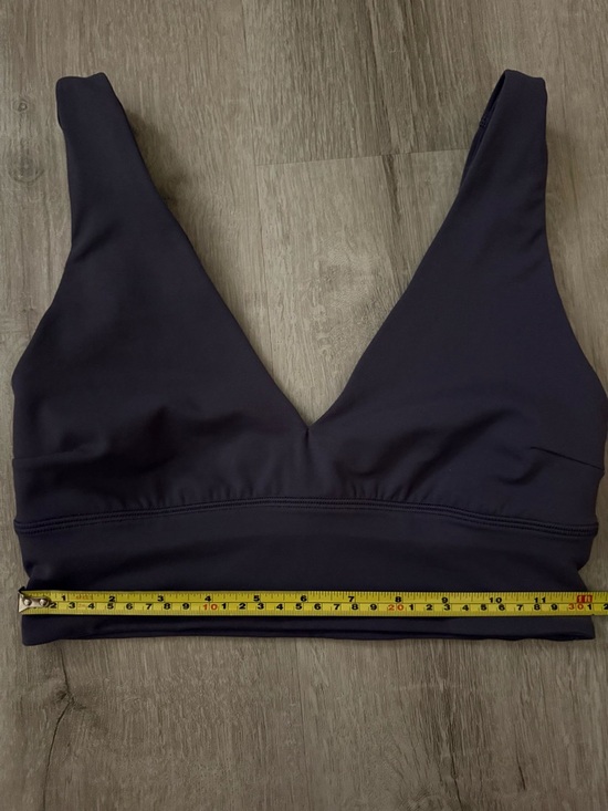 Women's Deep V Bralette - Black - Picture 3 of 3